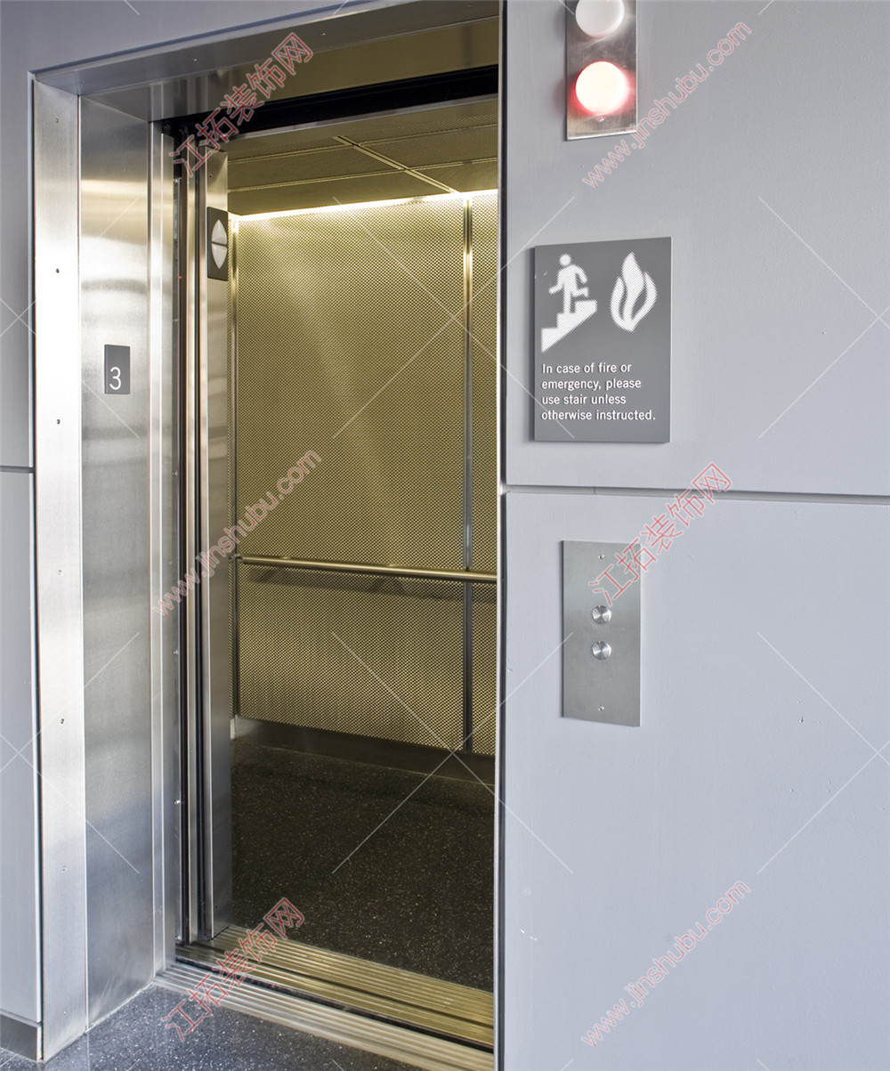 电梯轿厢网装饰案例3